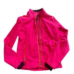 Under Armour Girls' Storm Jacket Pink Size L Full Zip Casual